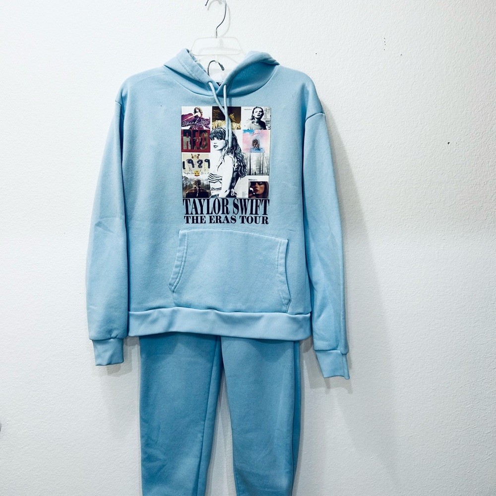 Taylor Swift The Eras Tour Sweatshirt Set, Casual Hoodie